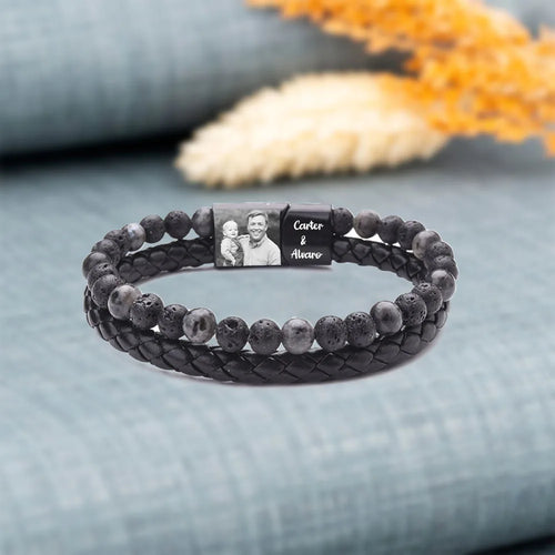 Personalized Bracelets Perfect Jewelry Gift for Father's Day
