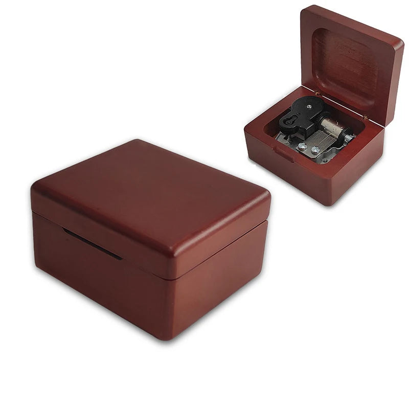 "You Belong With Me" Hand-Crank Wooden Music Box - Taylor Swift Inspired Fan Souvenir - Laser-Engraved Lyrics & Portrait - Limited Edition Musical Keepsake Gift
