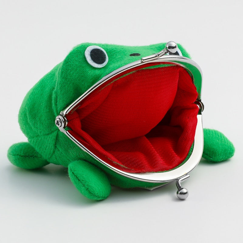 Novelty Adorable Anime Frog Wallet Coin Purse