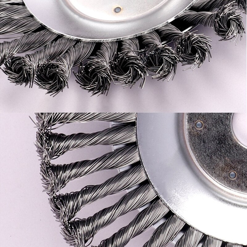 Wire Wheel Brush Garden Lawn Mower