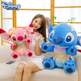 70cm Big Stitch Plush – Disney Soft Doll, Summer Grass Skirt Angel Toy for Kids