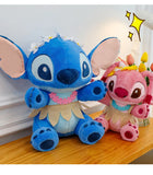 70cm Big Stitch Plush – Disney Soft Doll, Summer Grass Skirt Angel Toy for Kids