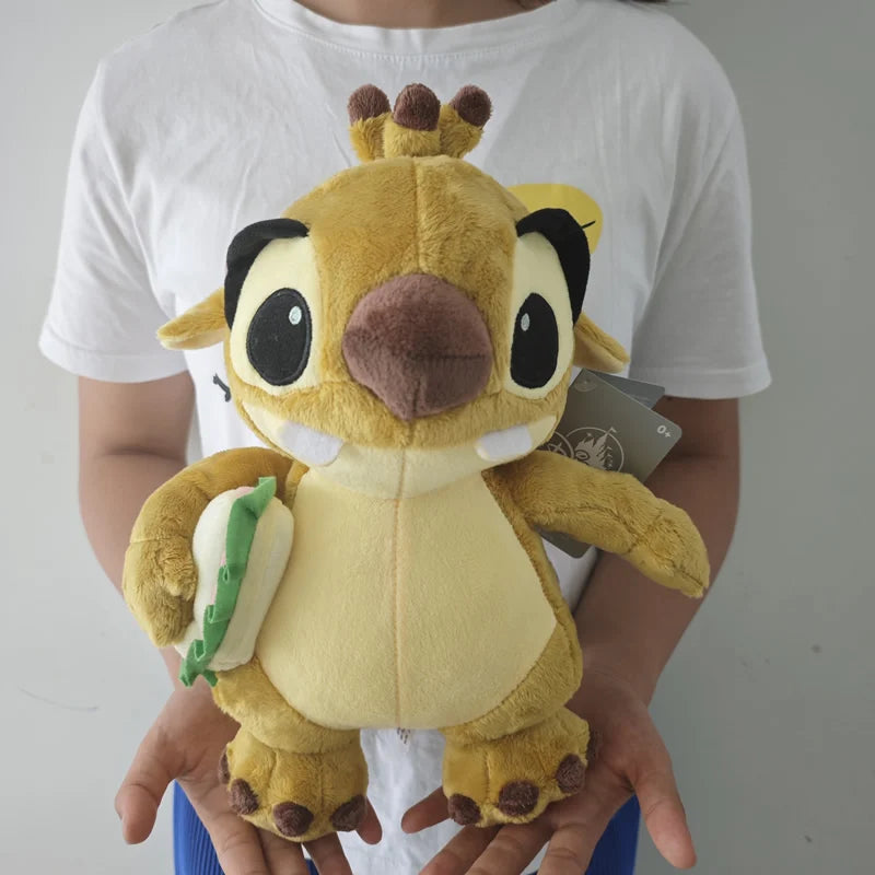 28cm Cute Lilo & Stitch Plush Doll – Reuben Sandwich Soft Toy for Birthday Gift