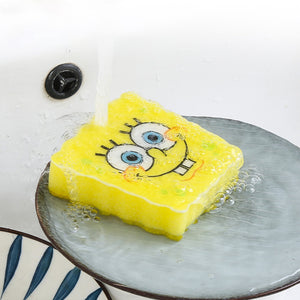 Spongebob Kawaii Sponge and Sponge Holder