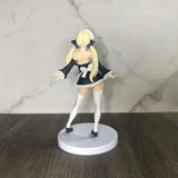 Fairy Tail Lucy Heartfilia Maid Costume Action Figure - Collectible Anime Statue with Display Box & Base - Desk Decor - 17CM