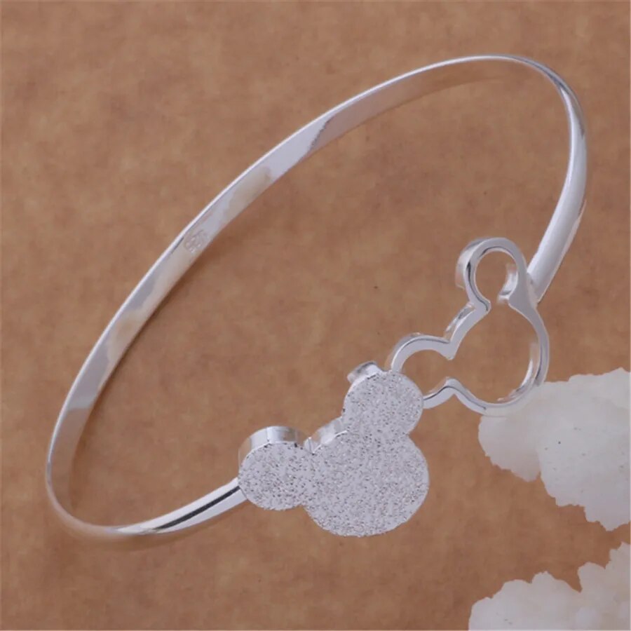 Mickey Mouse - Sterling Silver Bracelet