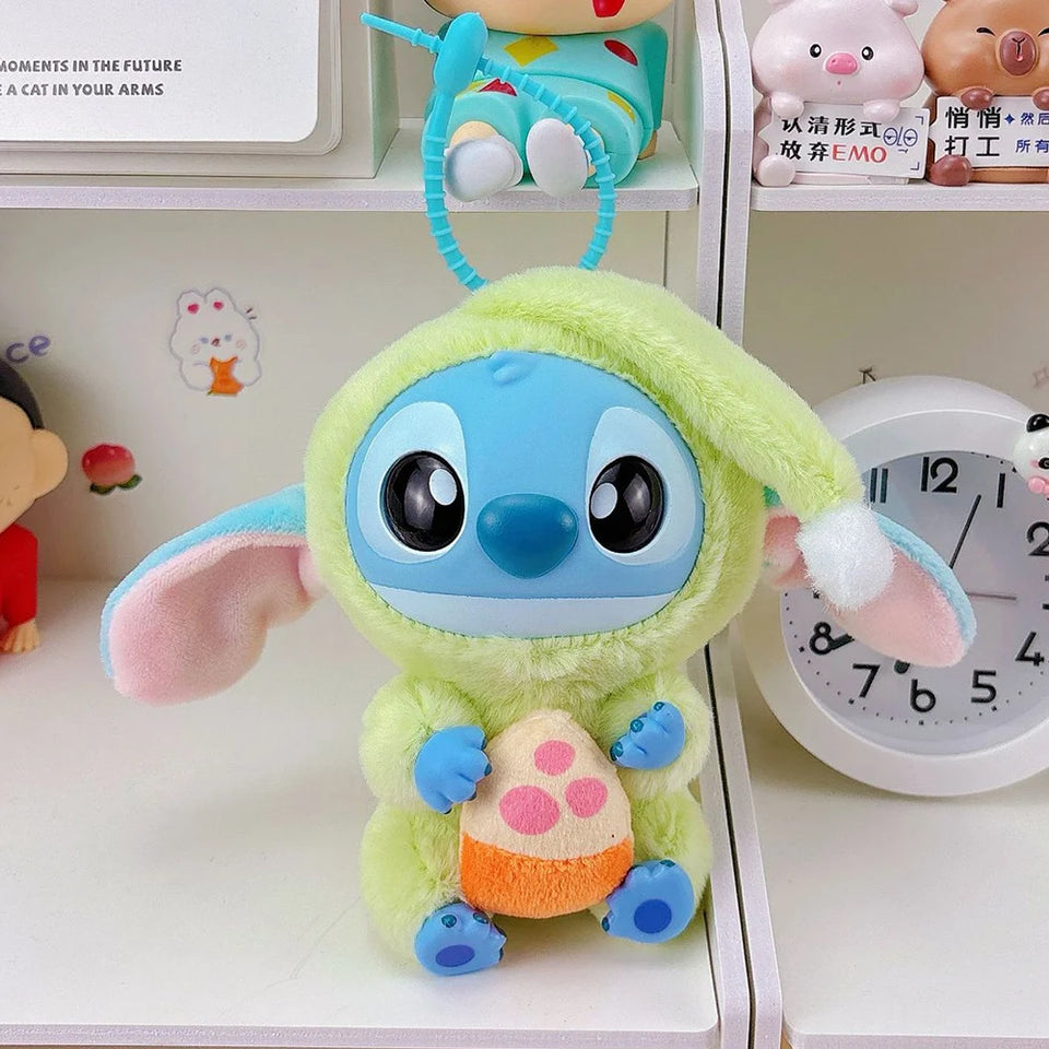 Stitch Plush Keychain – Cute Lilo & Stitch Keyring Doll, Kawaii Bag Pendant Gift for Girls