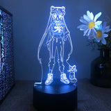 Anime Sailor Moon Colorful Led Night Light