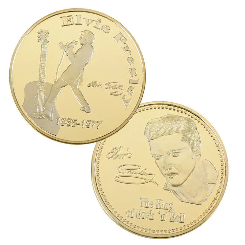 The King Of Rock - Gold Commemorative Coin