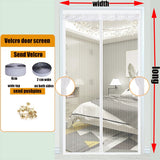 Automatic Closing Magnetic Mesh Curtain