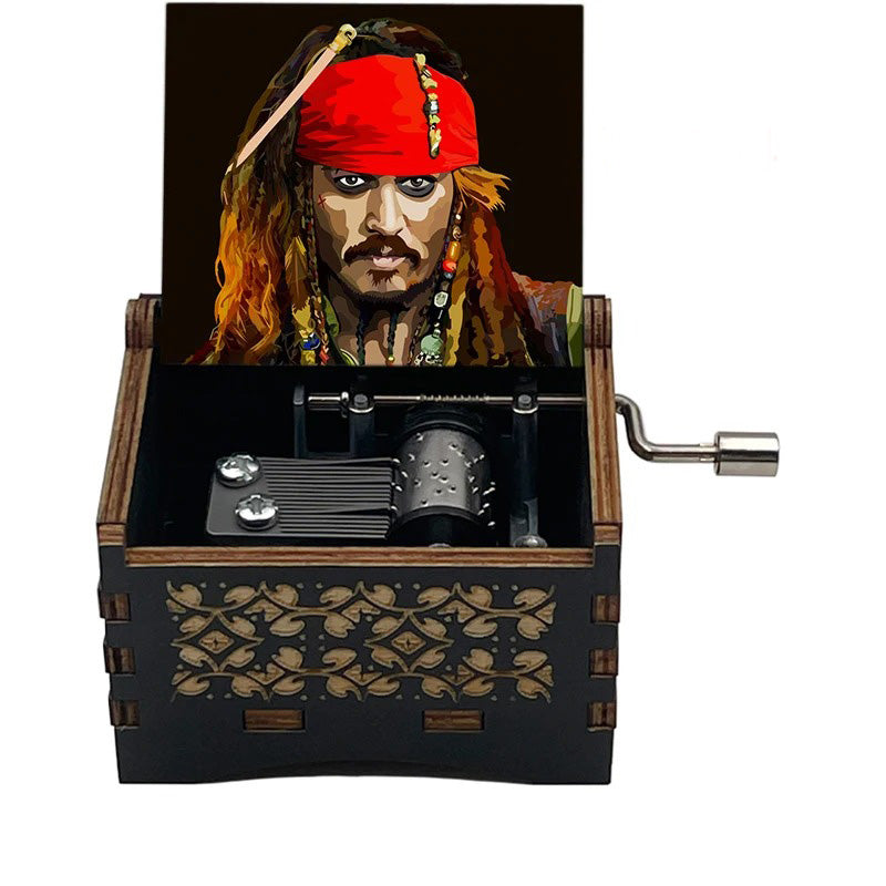 Captain Jack Pirates Of The Caribbean - Music Box