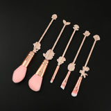 The Little Mermaid - 5pcs Makeup Brushes Set