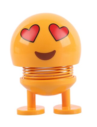 Funny Shaking Emoji Head Car Accessories
