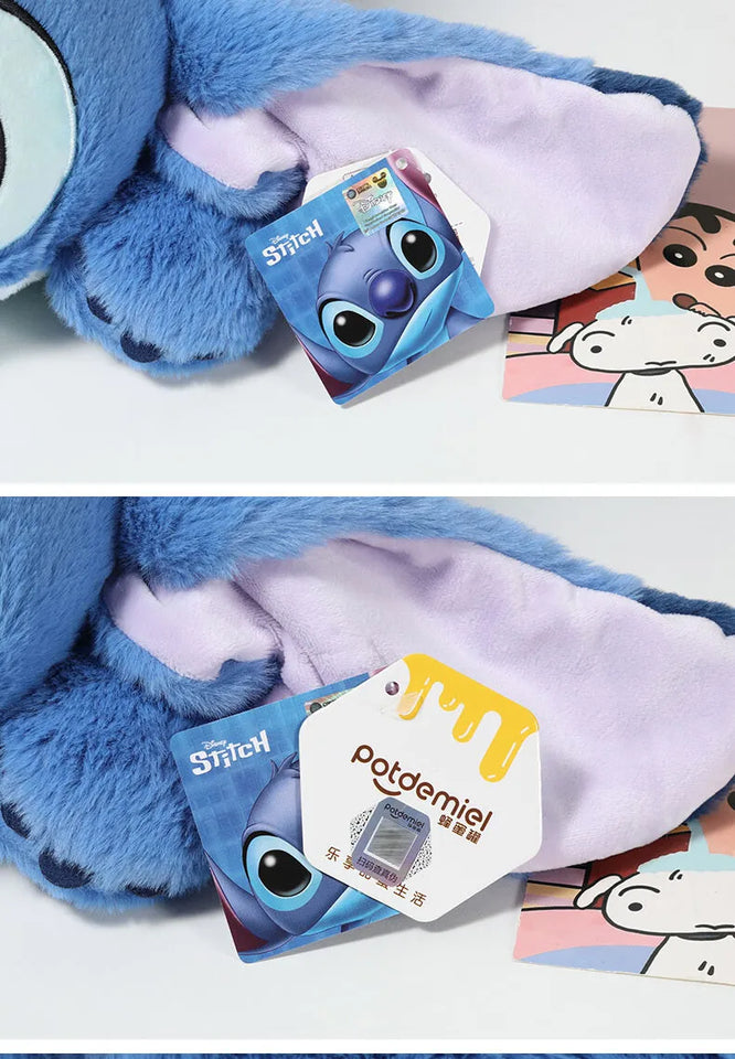 53cm Disney Stitch Lying Plush – Kawaii Stuffed Toy Pillow, Perfect Birthday Gift for Kids or Her