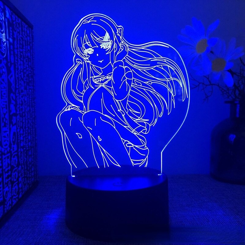Anime Sailor Moon Colorful Led Night Light
