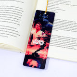Star Wars Collectible Bookmark Set with Silk Tassels - Premium Mandalorian, Darth Vader & Luke Skywalker Graphic Book Page Markers - Durable Sci-Fi Reading Accessories - Cool Gift for Bookworms & Fans