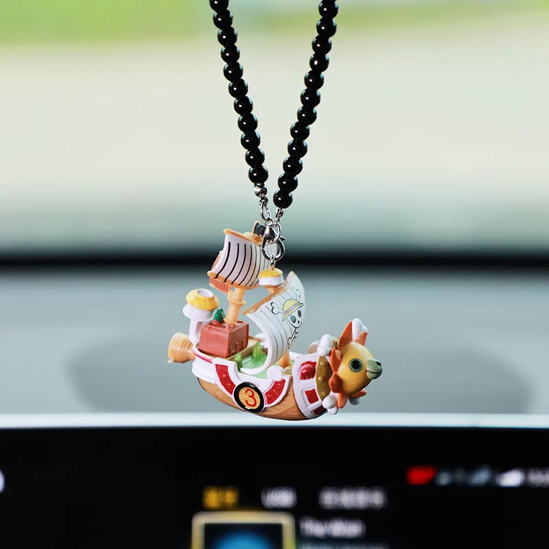 One Piece - Going Merry/ Thousand Sunny Car Pendant