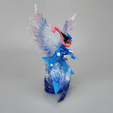 Pokémon Ash-Greninja Water Shuriken Diorama Statue - Dynamic Water & Crystal FX Action Figure - Collectible Anime Desk Statue & Gaming Setup Display - 23CM