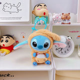 Stitch Plush Keychain – Cute Lilo & Stitch Keyring Doll, Kawaii Bag Pendant Gift for Girls