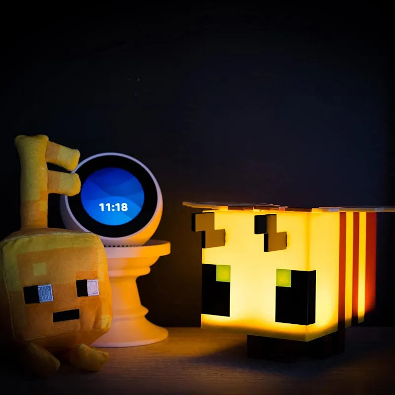 Mine Craft - Luminous Bee Lamp