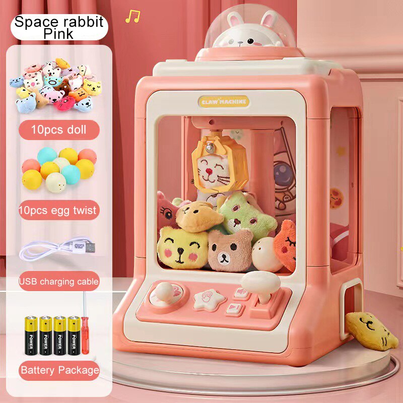 Cartoon Mini Toy Catch Claw Machines