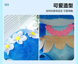 70cm Big Stitch Plush – Disney Soft Doll, Summer Grass Skirt Angel Toy for Kids