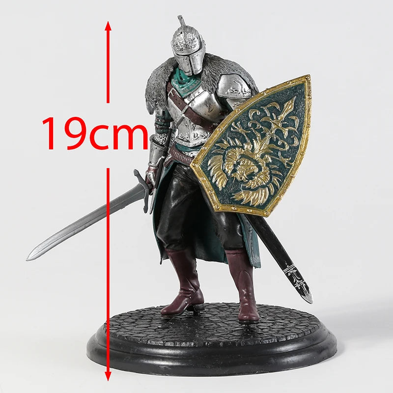 Dark Souls Elite Knight Collection - Faraam Knight, Artorias the Abysswalker, & Black Knight PVC Action Figures - Premium 1/10 Scale Game Statues
