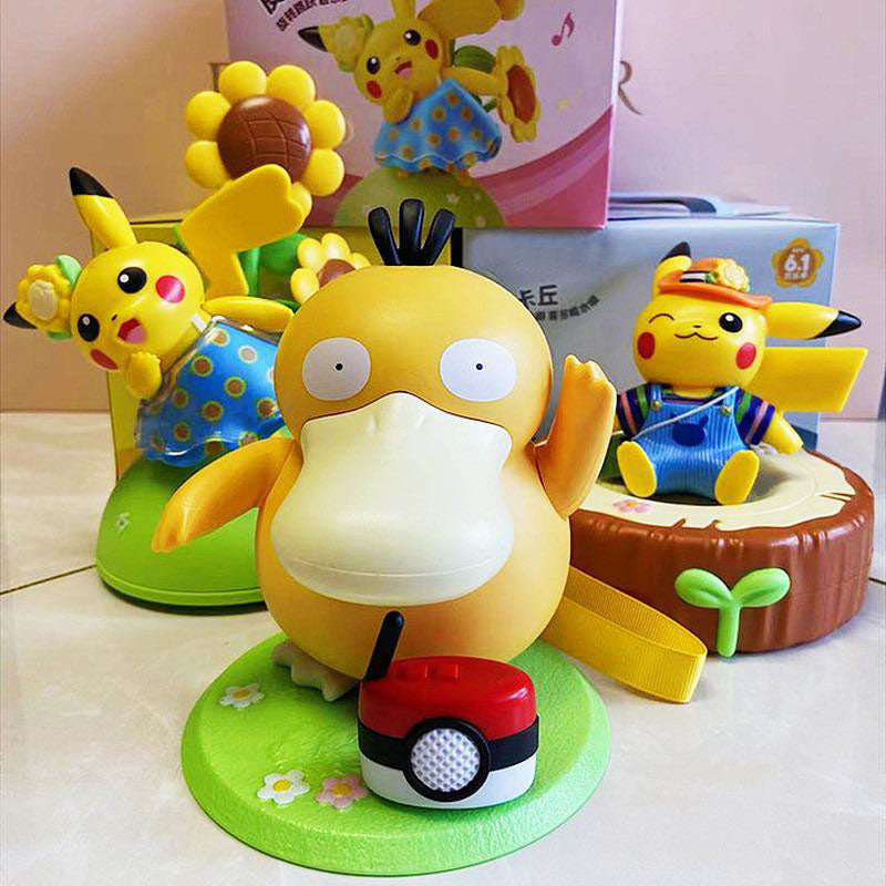 Psyduck Pokemon Dancing Swing Music Toy