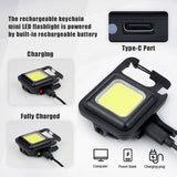 Emergency Camping Flashlight Keychain