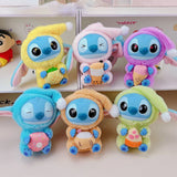Stitch Plush Keychain – Cute Lilo & Stitch Keyring Doll, Kawaii Bag Pendant Gift for Girls