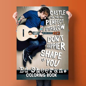 Ed Sheeran - Art Poster Wall Canvas