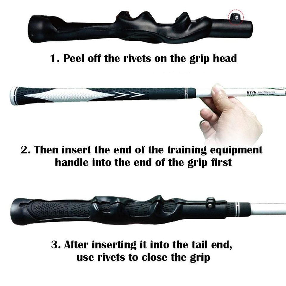 Swing Rubber Golf Trainer Grip