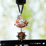One Piece - Going Merry/ Thousand Sunny Car Pendant