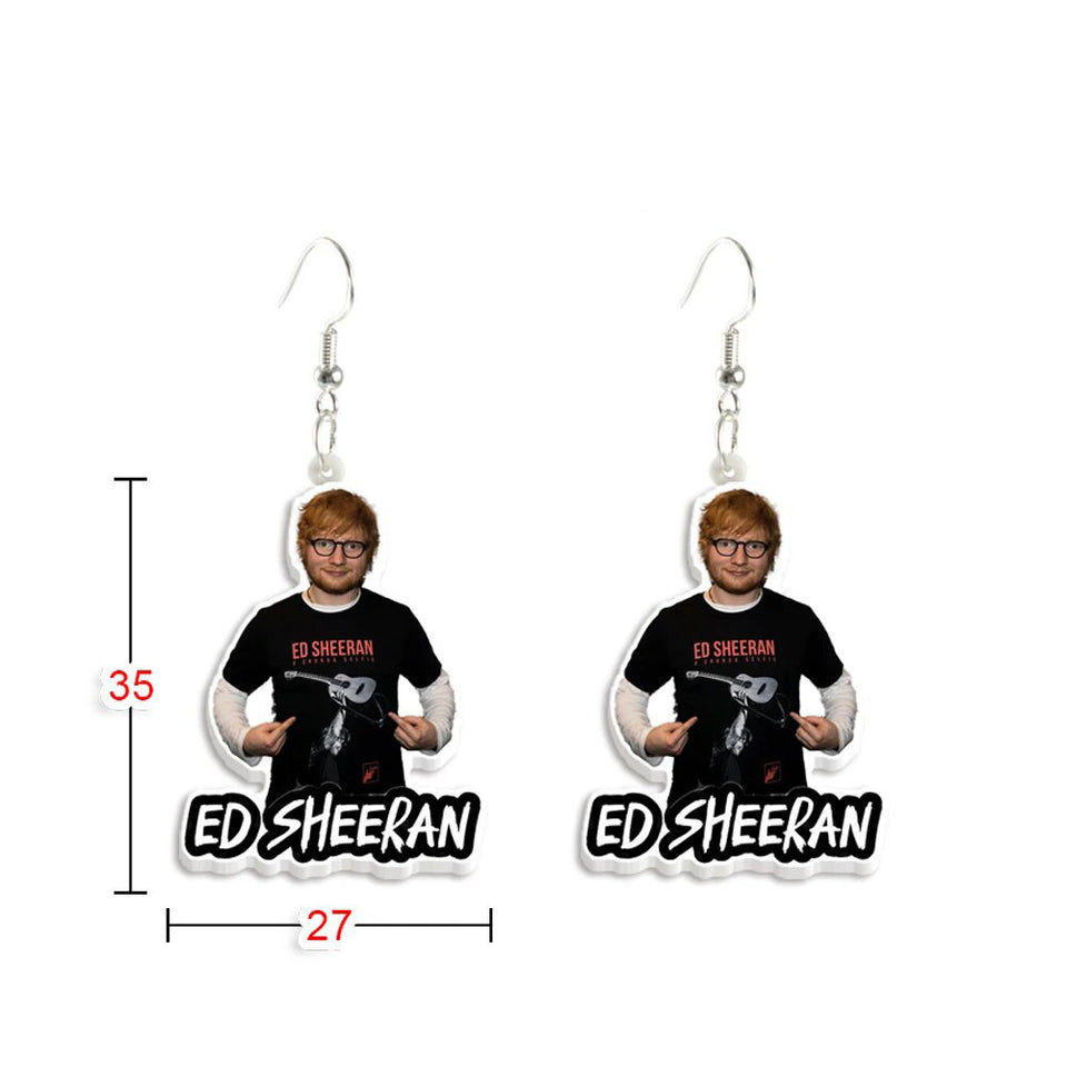 Ed Sheeran - Drop Earrings