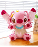 70cm Big Stitch Plush – Disney Soft Doll, Summer Grass Skirt Angel Toy for Kids
