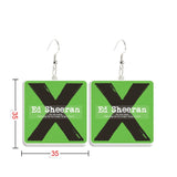 Ed Sheeran - Drop Earrings