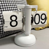 Vintage Flip Page Table Clock
