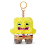 ZURU Fuggler x SpongeBob SquarePants Plush Collection - Limited Edition "Funny Ugly Monster" Keychains - Creepy-Cute Cartoon Collectibles - SpongeBob, Patrick, Squidward & Gary Editions