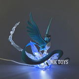 Pokémon Articuno Ice Type Diorama Statue - Legendary Bird Action Figure with Crystal Base - Collectible Anime Desk Statue & Gaming Setup Display