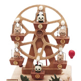 Carousel Windmill Wooden Music Box