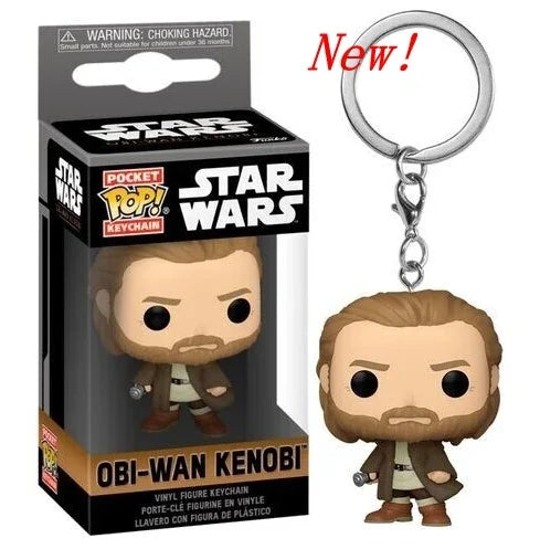 Star Wars Mini Figure Keychains - 29 Styles Featuring Baby Yoda (Grogu), The Mandalorian, Darth Vader, & Boba Fett - Premium Funko-Style Pocket Collectibles & Fan Gifts