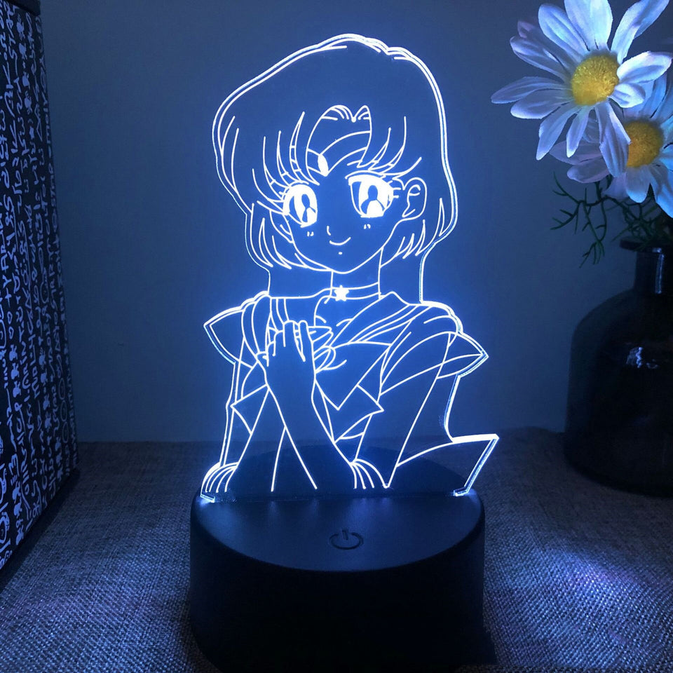 Anime Sailor Moon Colorful Led Night Light