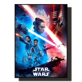 Star Wars Saga Canvas Wall Art – Retro Movie Posters & Minimalist Aesthetic Prints for Home Decor