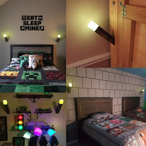 Minecraft Brownstone Torch Night Lamp