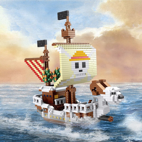 One Piece - DIY Blocks Pirate Ship