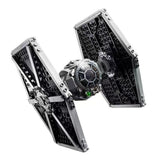 Imperial TIE Fighter Building Blocks Set - 496 Pcs Galactic Starship Model - Includes 3 Pilot & Trooper Figures - Space War Construction Toy & Display Piece - Premium Bricks Gift for Star Wars Fans