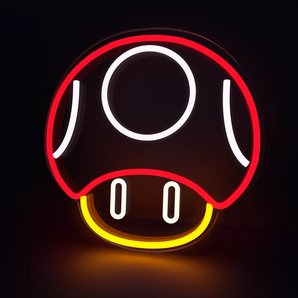 Super Mario - Mushroom Led Wall Lamp