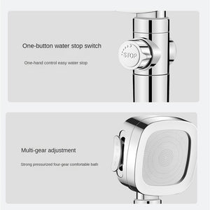 Pressurized Five-speed Multi-gear Faucet Shower