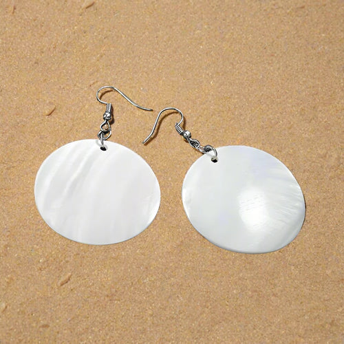 Princess Mononoke - Sea Shell Round Earrings