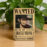 Anime Pirate Wanted Poster Luggage Tag - Vintage Monkey D Luffy Gear 5 Bounty Card - Retro Vinsmoke Sanji & Nico Robin Travel ID Bag Tag - Nostalgic Manga Fan Gift for Backpack, Suitcase & Keychain